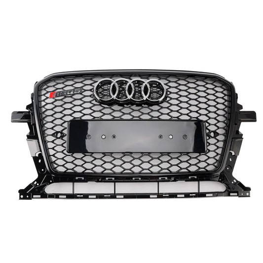 Audi Q5 SQ5 8.5R Honeycomb Quattro Grille | 2013- 2016| Black Edition RSQ5 Style