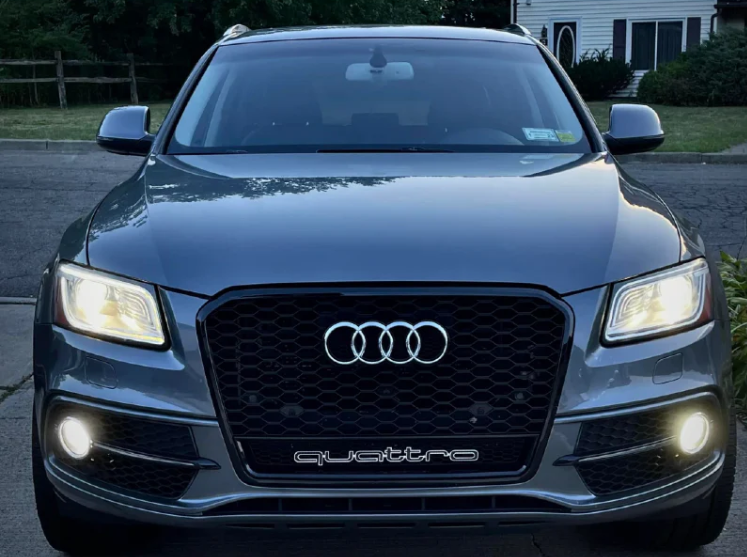 Audi Q5 SQ5 8.5R Honeycomb Quattro Grille | 2013- 2016| Black Edition RSQ5 Style