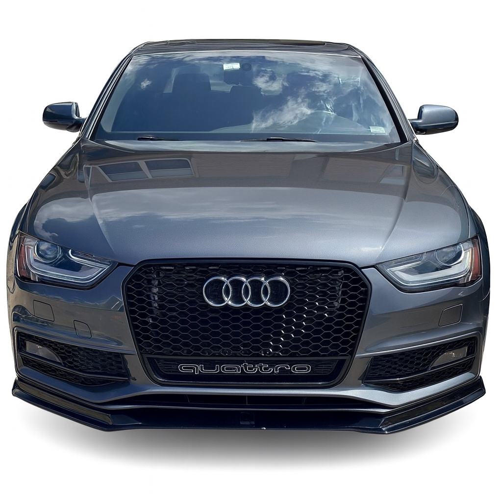 Audi A4 S4 B8.5 Honeycomb Quattro Grille | 2012-2016 | Black Edition RS4 Style