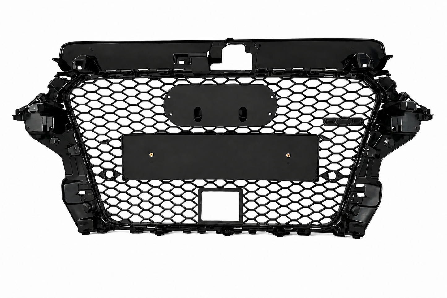 Audi A3 S3 8V PFL ACC Honeycomb Front Grille | 2013–2016 | Black RS3 Style