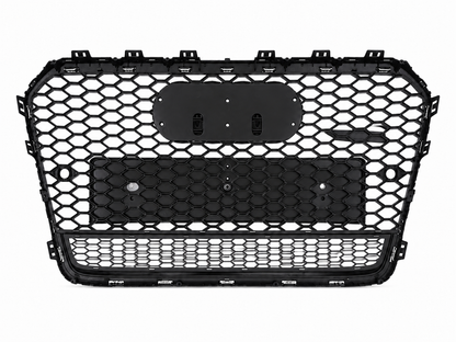 Audi A5 S5 B8.5 Honeycomb Quattro Grille | 2012-2016 | Chrome Silver RS5 Style