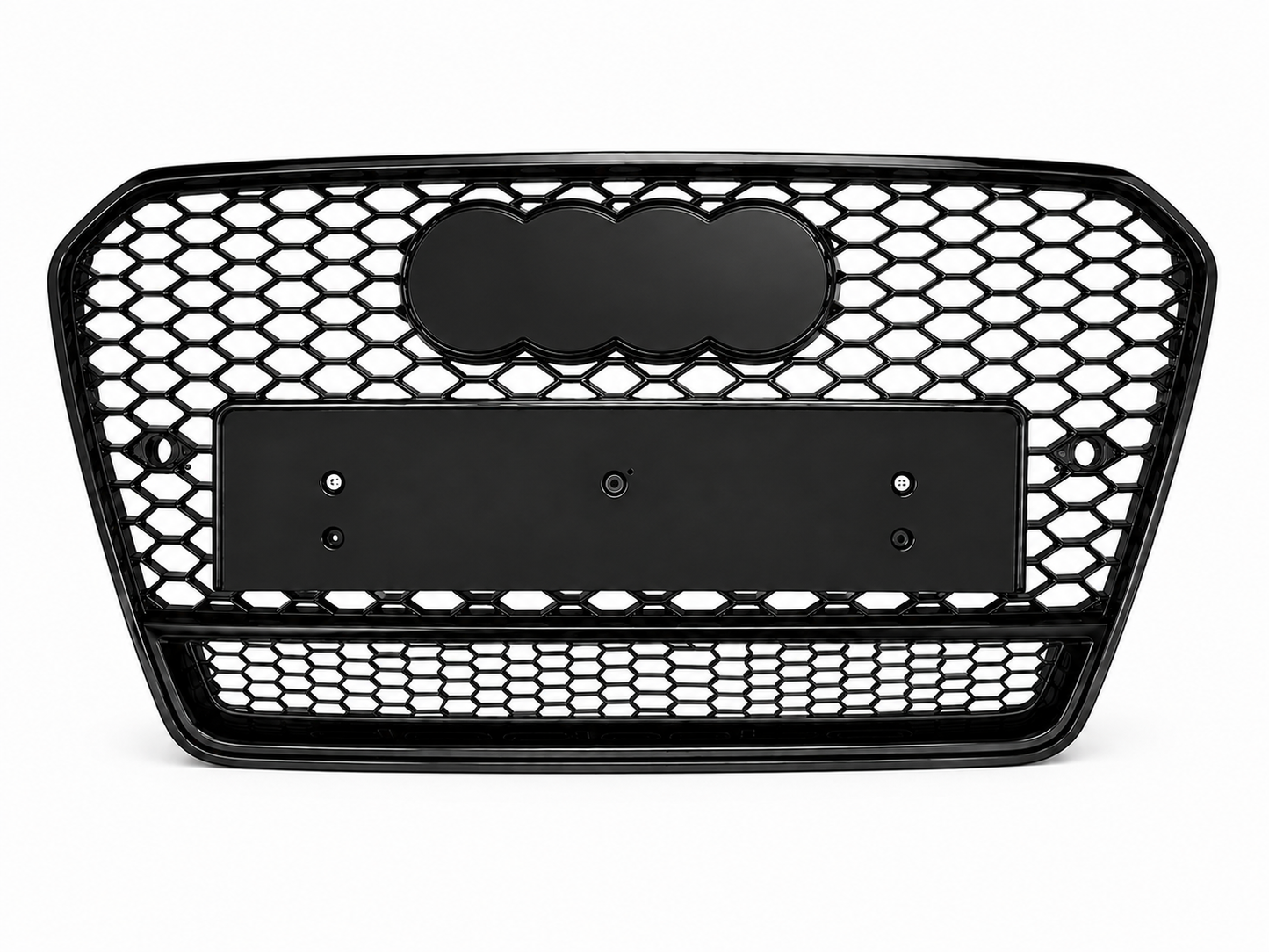 Audi A5 S5 B8.5 Honeycomb Quattro Grille | 2012-2016 | RS5 Style Gloss Black