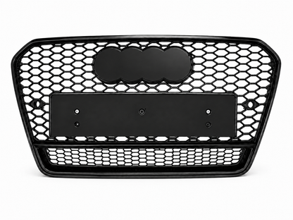 Audi A5 S5 B8.5 Honeycomb Quattro Grille | 2012-2016 | RS5 Style Gloss Black