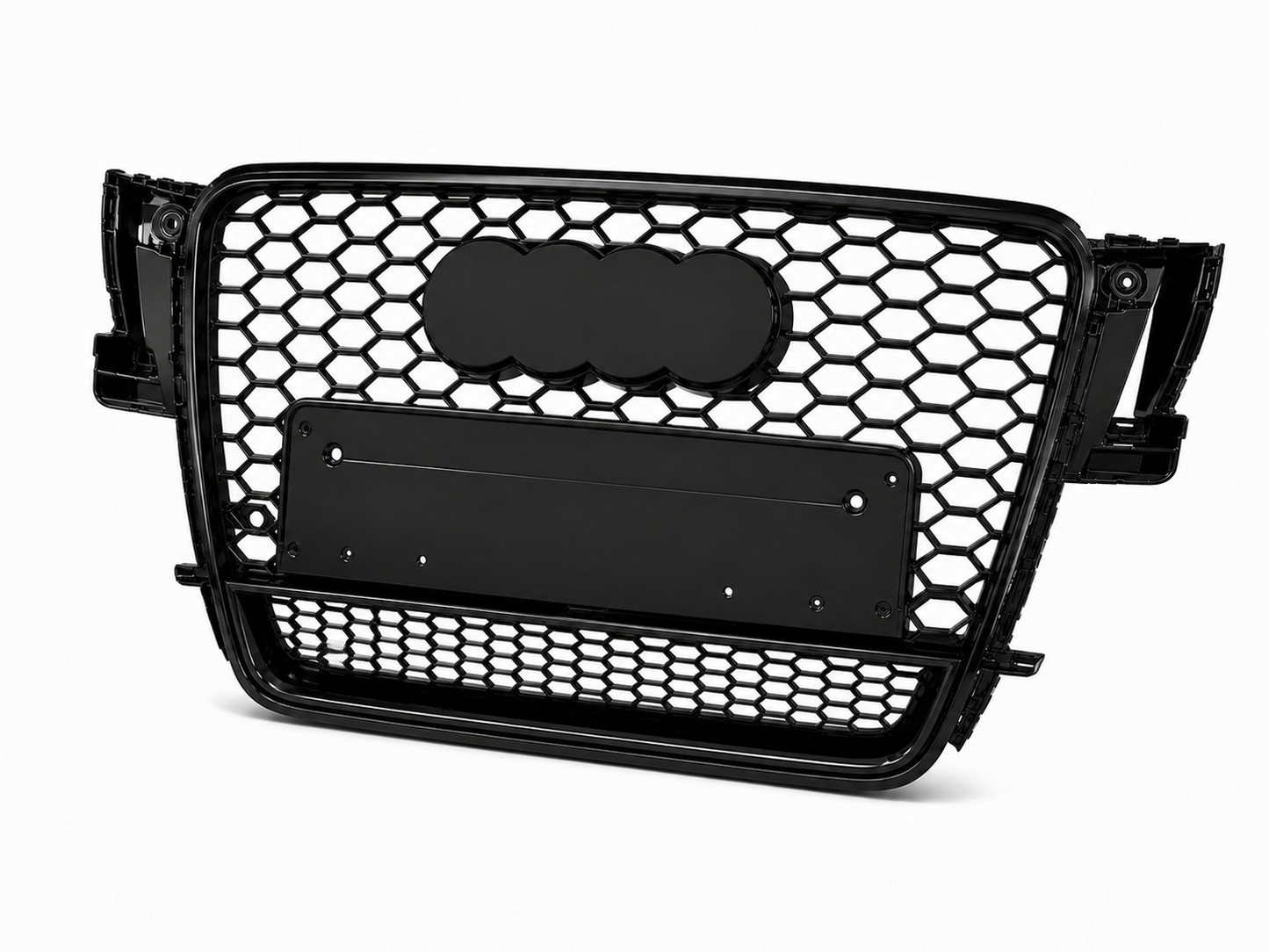 Audi A5 S5 B8 Honeycomb Quattro Grille | 2008-2011 | Gloss Black RS5 Style