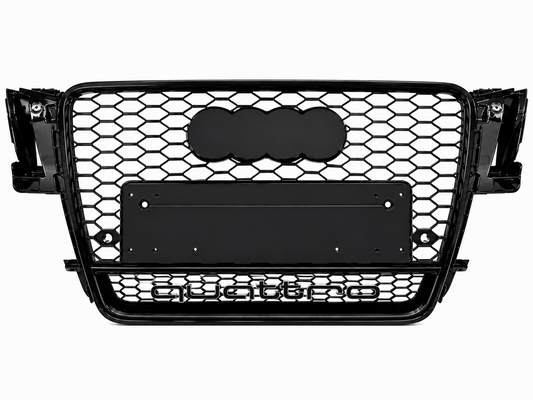 Audi A5 S5 B8 Honeycomb Quattro Grille | 2008-2011 | Gloss Black RS5 Style