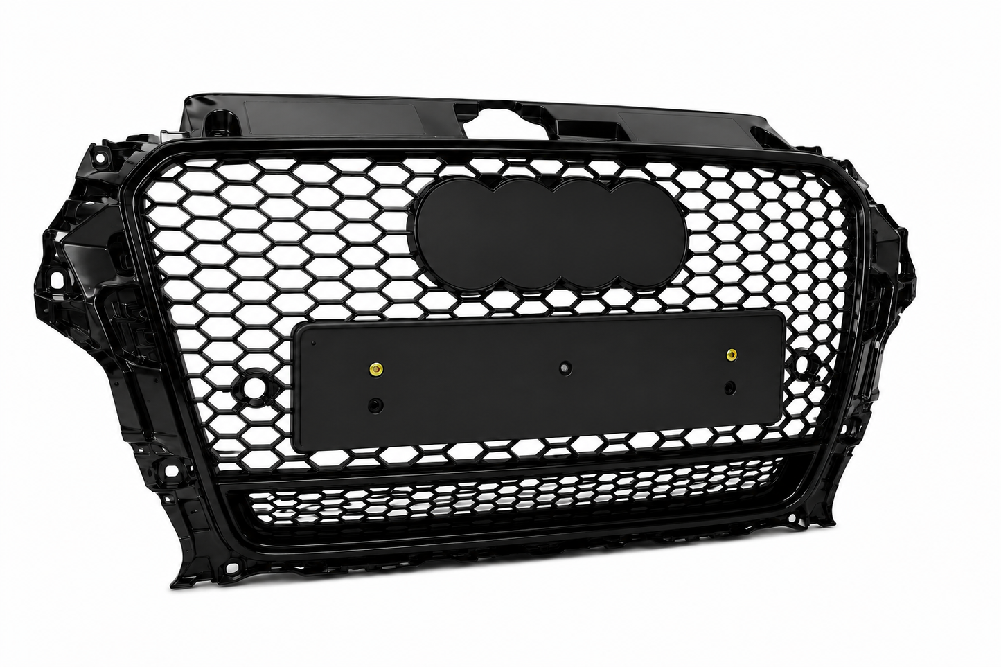 Audi A3 S3 8V Front Honeycomb Quattro Grille| 2013-2016 | RS3 Style Gloss Black