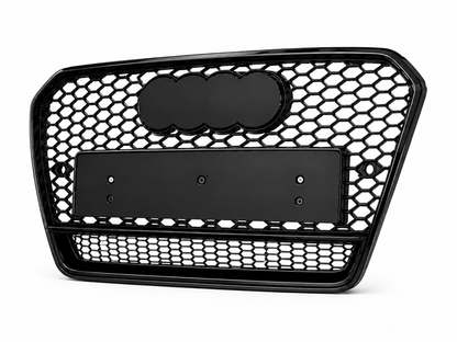 Audi A5 S5 B8.5 Honeycomb Quattro Grille | 2012-2016 | RS5 Style Gloss Black