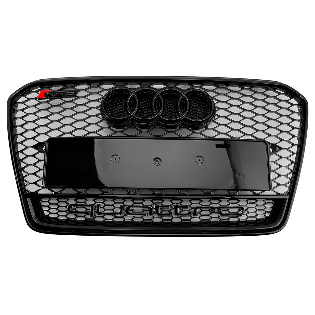Audi A5 S5 B8.5 Honeycomb Quattro Grille |2012-2016 | Black Edition RS5 Style