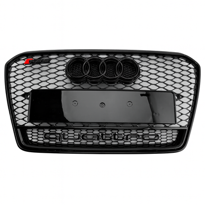 Audi A5 S5 B8.5 Honeycomb Quattro Grille |2012-2016 | Black Edition RS5 Style