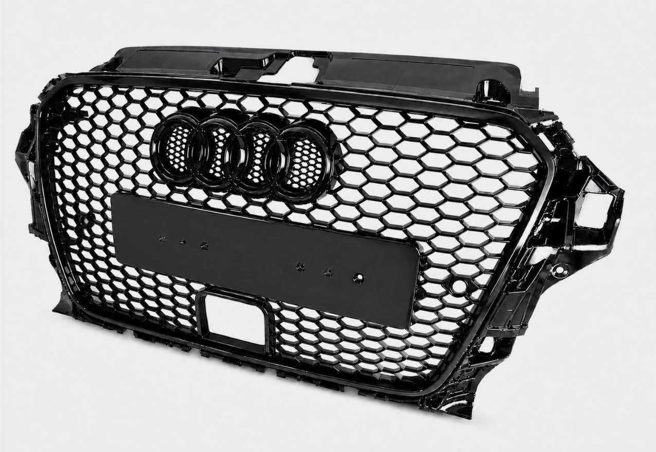 Audi A3 S3 8V ACC Pre-Facelift Front Honeycomb Grille| 2013-2016 | RS3 Style