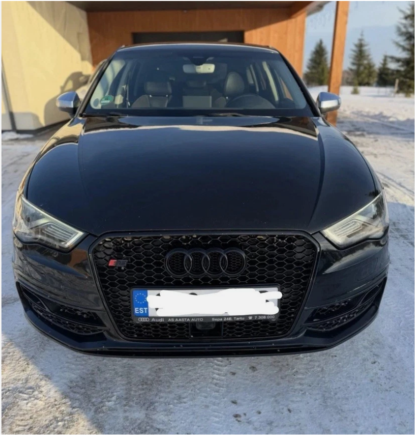 Audi A3 S3 8V ACC Pre-Facelift Front Honeycomb Grille| 2013-2016 | RS3 Style