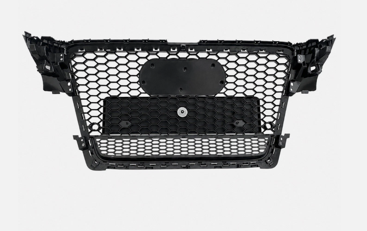 Audi A4 S4 B8 Honeycomb Quattro Grille |2009-2012 | Black Edition B8 RS4 Style Grill