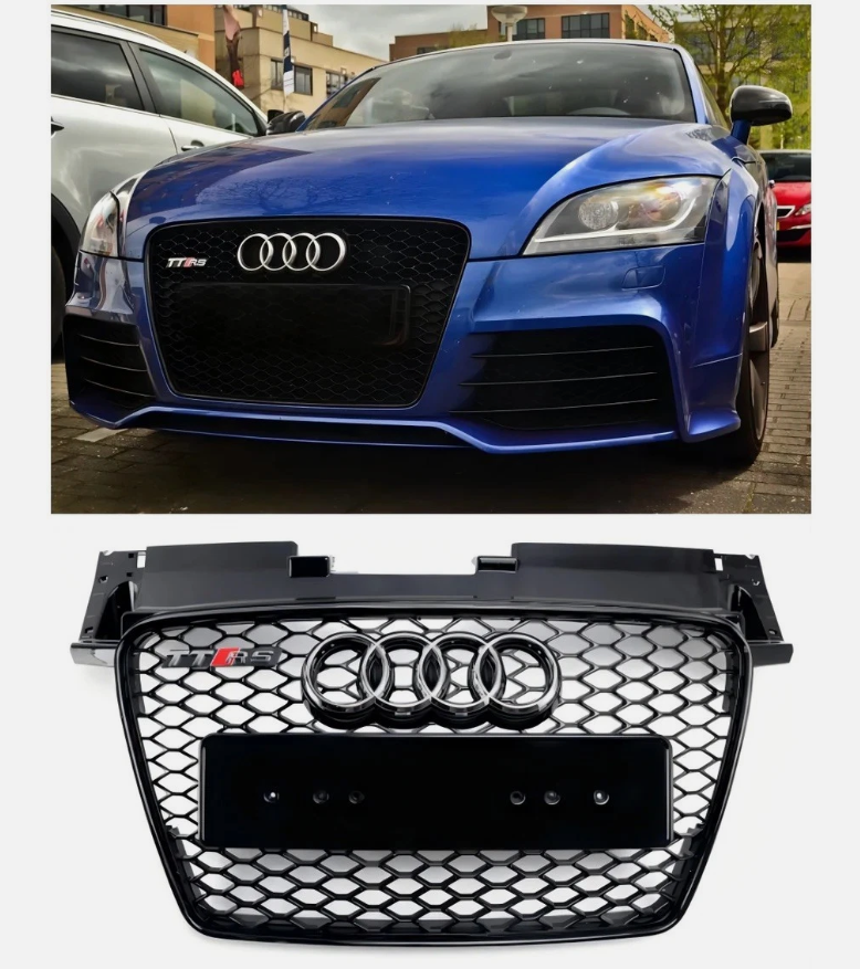 Audi TT TTS 8J 2006-2014 Front Honeycomb Grille | Black Edition TTRS Style Grill