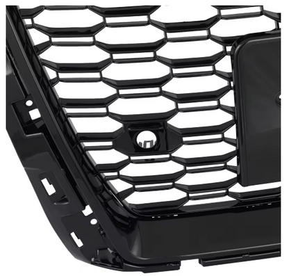 Audi A3 S3 8V Honeycomb Quattro Grille 2017-2020 | Facelift RS3 Style Black Edition