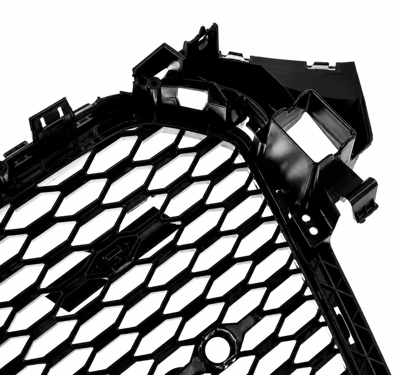 Audi A4 S4 B8.5 Honeycomb Quattro Grille | 2012-2016 | Black Edition RS4 Style Grill