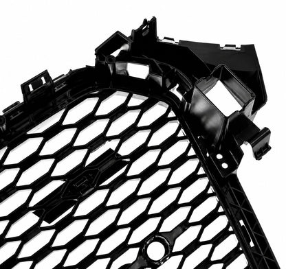 Audi A4 S4 B8.5 Honeycomb Quattro Grille | 2012-2016 | Black Edition RS4 Style Grill