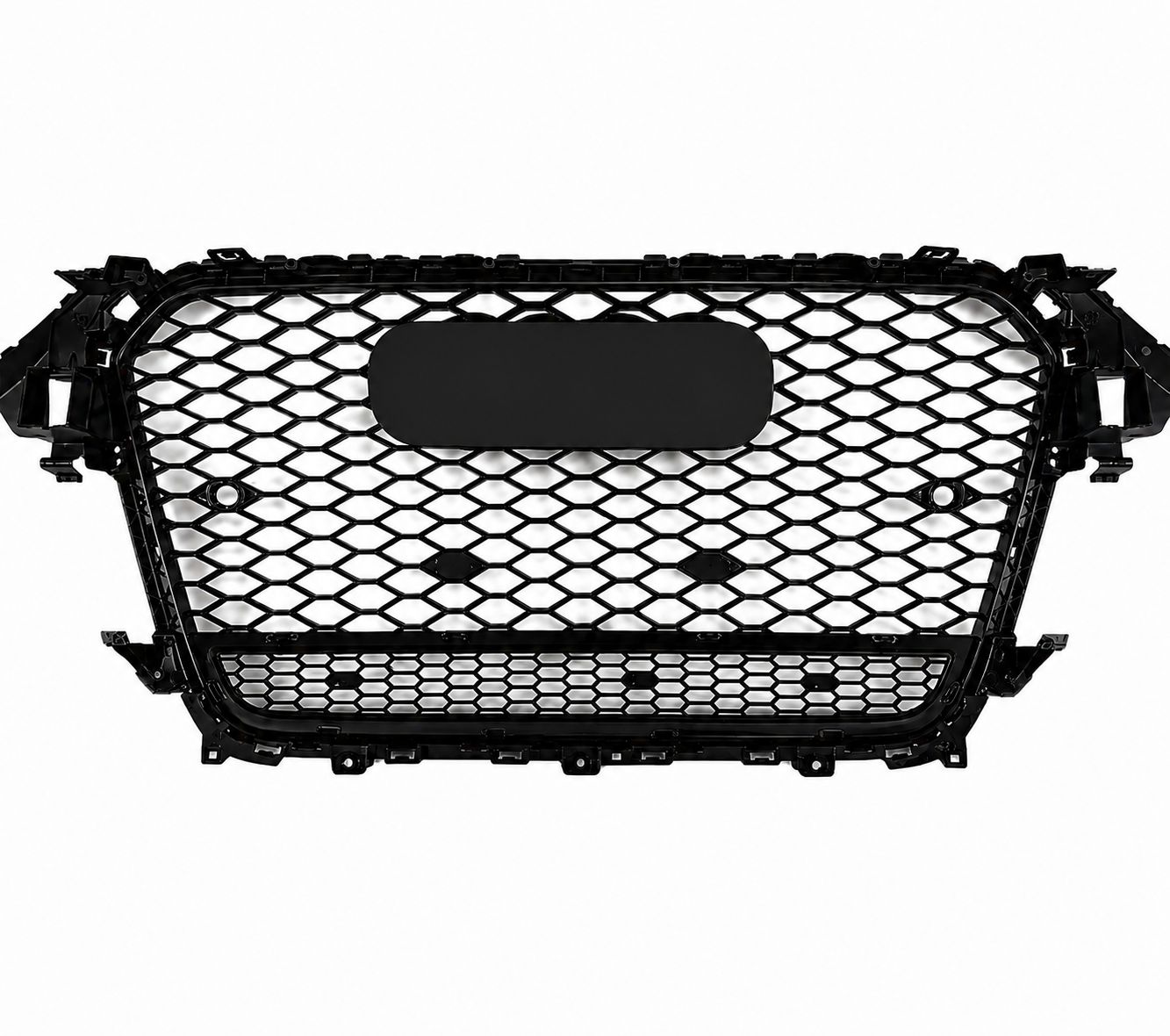 Audi A4 S4 B8.5 Silver Rare Honeycomb Front Grille | 2012-2016 | Chrome RS4 Style