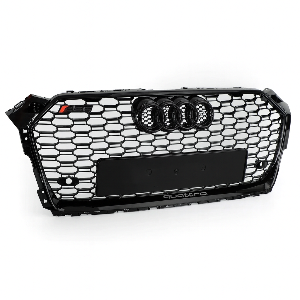 Audi A5 S5 B9 Honeycomb Quattro Grille |2016-2020 | Black Edition RS5 Style