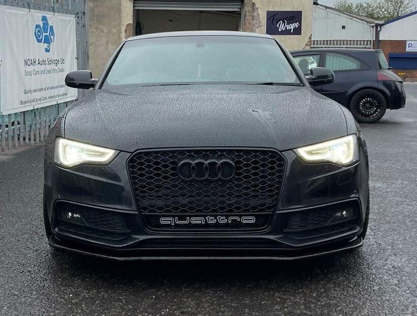 Audi A5 S5 B8.5 Honeycomb Quattro Grille |2012-2016 | Black Edition RS5 Style